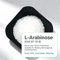 Food Grade L Arabinose Powder Cas 5328-37-0 Natural Sweetener Sucrase Inhibitor Sugar Substitute for Beverages and Bakery