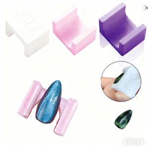 Herramienta de ojo de gato de plástico transfronteriza Efecto de ojo de gato instantáneo Fácil de <span class=keywords><strong>aprender</strong></span> <span class=keywords><strong>Principiantes</strong></span> Manicura francesa de luz ancha magnética súper fuerte - Product Image 2