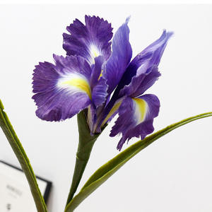 爱丽丝人造鸢尾花高档家居装饰摆件婚礼插花 - Product Image 3