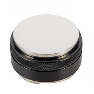 Distribuidor de café de alta calidad mecanizado CNC y Palm Tamper Base ajustable de 51/53/58mm - Product Image 1