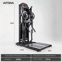 Machine à soulever les bras latéralement en acier, appareil multifonctionnel d'entraînement de la force des bras, machine commerciale de musculation pectorale (Pec Fly/Butterfly) pour la musculation des pectoraux