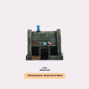 Groot SpongeBob Ananas Huis <span class=keywords><strong>Aquarium</strong></span> Ornament Visbak Decoratie met Schuilplaats - Product Image 3