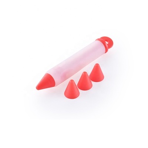 Offre Spéciale <span class=keywords><strong>Silicone</strong></span> glaçage chocolat <span class=keywords><strong>plaque</strong></span> peinture stylos bricolage décoration outils crème seringue stylo pour gâteau pâtisserie - Product Image 5