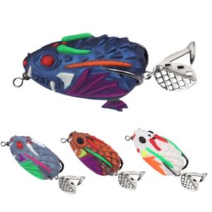 เหยื่อปลอม SNEDA รุ่นอัพเกรด แบบตะขอเดี่ยว ใบมีดคู่ รูปทรง<span class=keywords><strong>กบ</strong></span> วัสดุยางนิ่ม สำหรับ<span class=keywords><strong>ตก</strong></span><span class=keywords><strong>ปลา</strong></span>แบส แบบไม่ติดต้นไม้ - Product Image 1