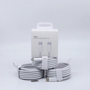 Cable de Carga Rápida de Alta Calidad al por Mayor, Cable USB-C a C de 2M 240W para Macbook, Cable de Datos para iPad 2 - Product Image 1