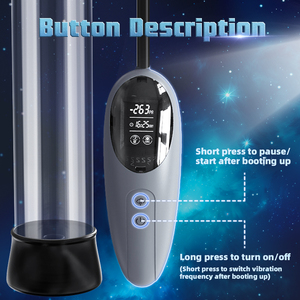<span class=keywords><strong>Pompa</strong></span> elettrica del <span class=keywords><strong>pene</strong></span> con Display digitale forte aspirazione maschile dispositivo di ingrandimento per adulti Sex Toy in magazzino USA - Product Image 4
