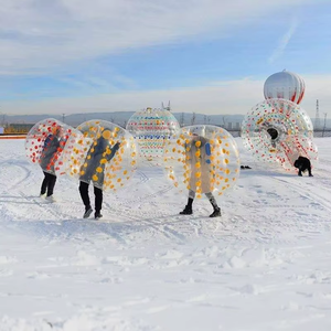 Novo Inflável colisão bolha bola policloreto de vinila tamanho humano bolha inflável corpo com hóquei no gelo hamster pano bola - Product Image 5