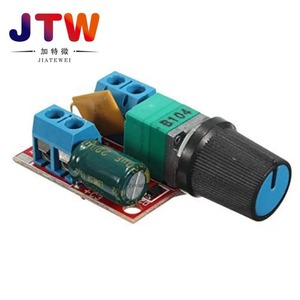 Controlador de Velocidad PWM para Motor DC Mini JTW, 5V 6V 12V 24V 35V 5A, con Potenciómetro para Motor y Atenuación de LED - Product Image 1