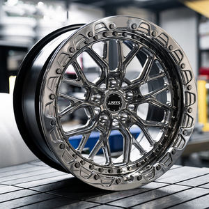 JJSEES Custom Beadlock rueda forjada 18 20 22 24 26 pulgadas 5x114,3 5X120 6X139,7 llantas de coche para <span class=keywords><strong>Toyota</strong></span> Highlander Camry <span class=keywords><strong>RAV4</strong></span> Porsche - Product Image 4