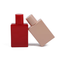 Venta al por mayor de botellas de perfume de vidrio vacías de 30 ml con tapa de rosca, logotipo personalizado, pulverizador de muestra, aceite esencial, para viaje
