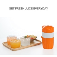 Handheld orange portabel mini juicer cup lambat juicer manual orange dan lemon apple blender buah pemeras