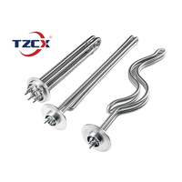 Résistance chauffante électrique 240 W, 3500/5500W, par Immersion, Tube de chauffage par Immersion, avec trois pinces, élément de chauffe