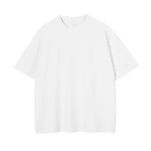 Maglietta Unisex personalizzata Unisex all'ingrosso del cotone della maglietta di marca della camicia a forma di Unisex del cotone