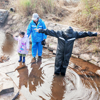 Combinaison de pluie professionnelle en PVC épais pour pêcheurs, veste et pantalon imperméables pour travaux extérieurs
