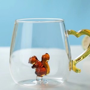 400ml nhà máy thủy tinh borosilicate cao cốc tất cả các loại ly động vật. Hỗ trợ tùy chỉnh - Product Image 5