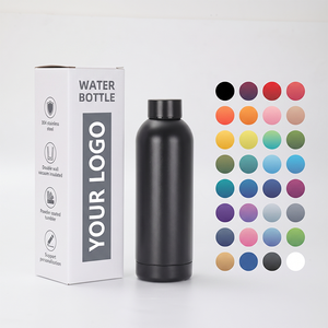Wassertropfen-Edelstahl-Vakuum-Isolierflasche 500ml, wiederverwendbar, BPA-frei, auslaufsicher für heiße/kalte Getränke, Büro - Product Image 5
