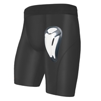 Calzoncillos de Compresión con Tirantes Deportivos Integrados y Sistema de Protección Inguinal para Béisbol y Fútbol Americano, Logotipo Personalizado