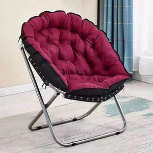 Salon avec chaises rembourrées pliables Écouter de la musique et lire chaises longues confortables pendant les loisirs - Product Image 5