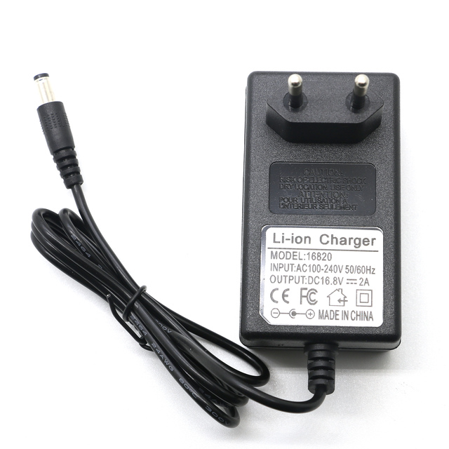 High Quality Portability 16.8V 2A Power Adapter