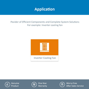 พัดลมแบบแรงเหวี่ยงโค้งหลัง ebm-papst รุ่น R2E220-AA40-B8 230V 220 มม. AC สำหรับระบบ HVAC - Product Image 5