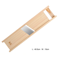 Nieuw Product Ideeën 2023 Keuken Aardappel Fruit Shredder Houten Koreaanse Wortelrasp Mandoline Hout Groente Snijder