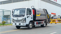 Compacteurs de déchets Dongfeng 8m3 camions à ordures à compression