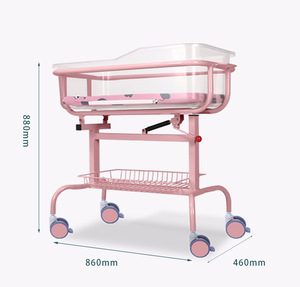 Nuevo producto, gran promoción, camas de hospital para niños, cama movible para bebés recién nacidos, cuna para bebés, cama de uso hospitalario para recién nacidos - Product Image 5