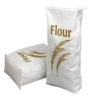Sac en polypropylène blanc vide de 5 kg, 25 kg, 50 kg pour l'emballage de céréales, farine, riz - Prix abordable