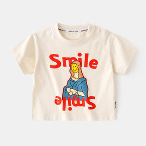 Tenues assorties pour la famille, t-shirts en coton pour mère et enfants, vêtements pour <span class=keywords><strong>papa</strong></span>, maman, frère, sœur, imprimés tendance, ensembles de t-shirts, chemises d'été - Product Image 3