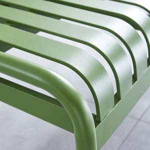 Set <span class=keywords><strong>da</strong></span> Pranzo per Esterni in Alluminio, Sedia <span class=keywords><strong>da</strong></span> Patio, Tavolo e Sedie in Metallo, Arredamento <span class=keywords><strong>da</strong></span> <span class=keywords><strong>Giardino</strong></span> Moderno - Product Image 6