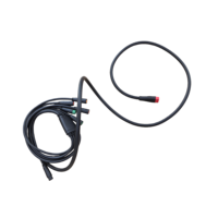 Câble intégré pour vélo électrique OUXI V8 Ultra, prise étanche, câble principal avec fonction clignotant et Bluetooth
