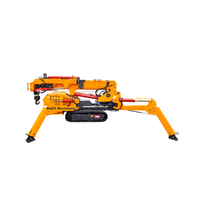 Grue araignée 3T 5T 8T 10T 12T 14T Fabrication de grue Spyder Mini grue télescopique à vendre