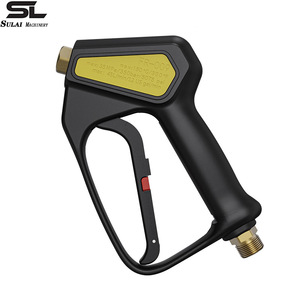 Pistola de Agua a Alta Presión Sulai Machinery FR009 350 bar 5080 psi, Metálica, Resistente, para Limpieza y Desengrasado con Agua Fría - Product Image 1