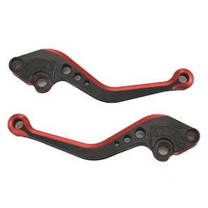 मोटर बाइक पार्ट्स के लिए कस्टम सीएनसी मशीनिंग सेवाएं-एल्यूमीनियम मिश्र धातु क्लच ब्रेक लीवर कस्टम डिजाइन किए गए - Product Image 1