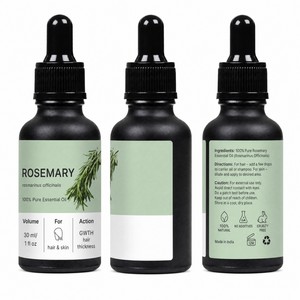 <span class=keywords><strong>Huile</strong></span> Essentielle de Romarin 100% Pure Biologique Personnalisée 30ml pour la Croissance Capillaire, Soin Anti-Chute et Nourrissant du Cuir Chevelu - Product Image 3