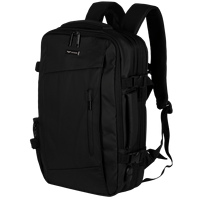 WINGS VIREO OSP002 Mochila Multifuncional Expandible y Elegante Unisex con Compartimento para Laptop/Tablet de 17 Pulgadas, Puerto USB, Tamaño de Equipaje de Mano, China