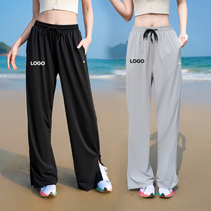 Pantalon de sport toute la journée offrant une coupe large et une silhouette ample, parfait pour les moments de détente et les femmes - Product Image 5