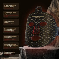 Máscara Facial LED Inteligente de Alta Gama con 944 Luces Infrarrojas, 2600mAh, Silicona Suave de Grado Médico, 8 Colores, para Cuidado de la Belleza