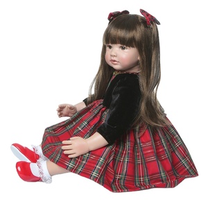 55cm bébé <span class=keywords><strong>poupée</strong></span> <span class=keywords><strong>grande</strong></span> taille <span class=keywords><strong>Reborn</strong></span> enfant en bas âge fille <span class=keywords><strong>poupée</strong></span> jouets <span class=keywords><strong>Reborn</strong></span> avec des cheveux longs réaliste bébé poupées - Product Image 1