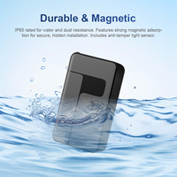 Rastreador GPS 4G LTE Recargable con Batería de Larga Duración de 10000mAh, Magnético, para Rastreo Vehicular en Logística de Flotas, Compatible con PC