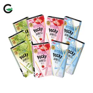 <span class=keywords><strong>Glico</strong></span> Slim <span class=keywords><strong>Pocky</strong></span> 35กรัม * 10กล่องลดน้ำตาลมัทฉะสตรอเบอร์รี่แซนวิชคุกกี้กับครีมและช็อคโกแลตสำหรับขนมสำนักงาน - Product Image 3