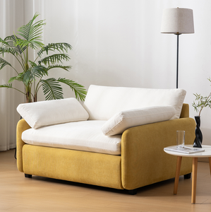 50*43" Oversized Chenille Modern <b>Sofa</b> Chair Wide Deep Seat Accent Chair for Living Room & Hotel Use - Product Image 2