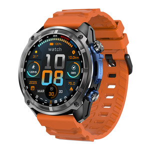 <span class=keywords><strong>Reloj</strong></span> <span class=keywords><strong>Inteligente</strong></span> Resistente con Pantalla AMOLED de 1.43'', GPS, Mapa Fuera de Línea, Sensor de Natación de 6 Ejes, Resistente al Agua 3ATM, Compatible con Android e iOS, Llamadas, Deportivo - Product Image 4