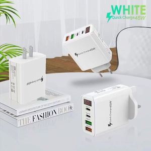 2PD 2USB Digital Display 5V3.1A Electric Mobile Phone Charger New Multi-Port Adapter Fast Charging Head - Product Image 5