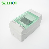 Boîte de distribution électrique extérieure SELHOT IP66 CE en plastique ABS/PC