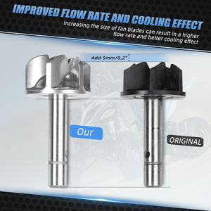 Arbre d'impeller de pompe à eau en aluminium usiné NiceCNC pour <span class=keywords><strong>Yamaha</strong></span> <span class=keywords><strong>Raptor</strong></span> 700 <span class=keywords><strong>700R</strong></span> 2006-2021 <span class=keywords><strong>2022</strong></span> 2023 2024 2025 2026 1S3-12450-00-00 - Product Image 4