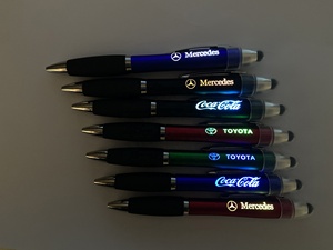 <span class=keywords><strong>2025</strong></span> khuyến mãi Mới Thanh lịch chất lượng cao đa chức năng bóng điểm LED ánh sáng Glow logo cho tùy chỉnh nhựa bút - Product Image 5