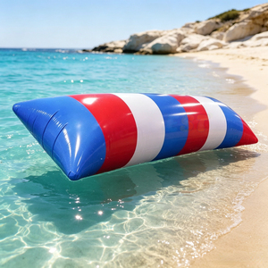 Plateforme de saut flottante gonflable <span class=keywords><strong>pour</strong></span> l'extérieur, type catapulte humaine, <span class=keywords><strong>pour</strong></span> jeux aquatiques - Product Image 1