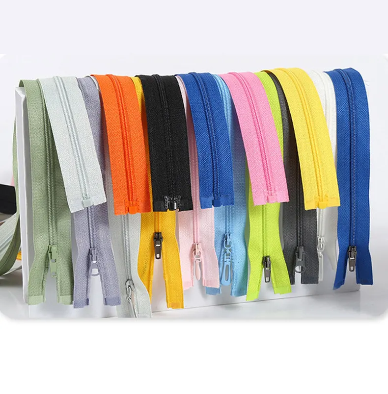 Colors Man Jackets Open End Zipper Custom High Quality Cycling Jersey Nylon Zipper