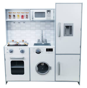 Set <span class=keywords><strong>Giocattolo</strong></span> per Bambini, Cucina Simulata in Legno con Stoviglie e <span class=keywords><strong>Forno</strong></span> - Product Image 2